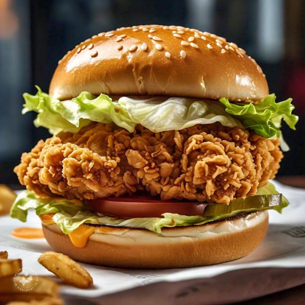 Crispy Chicken Burger King