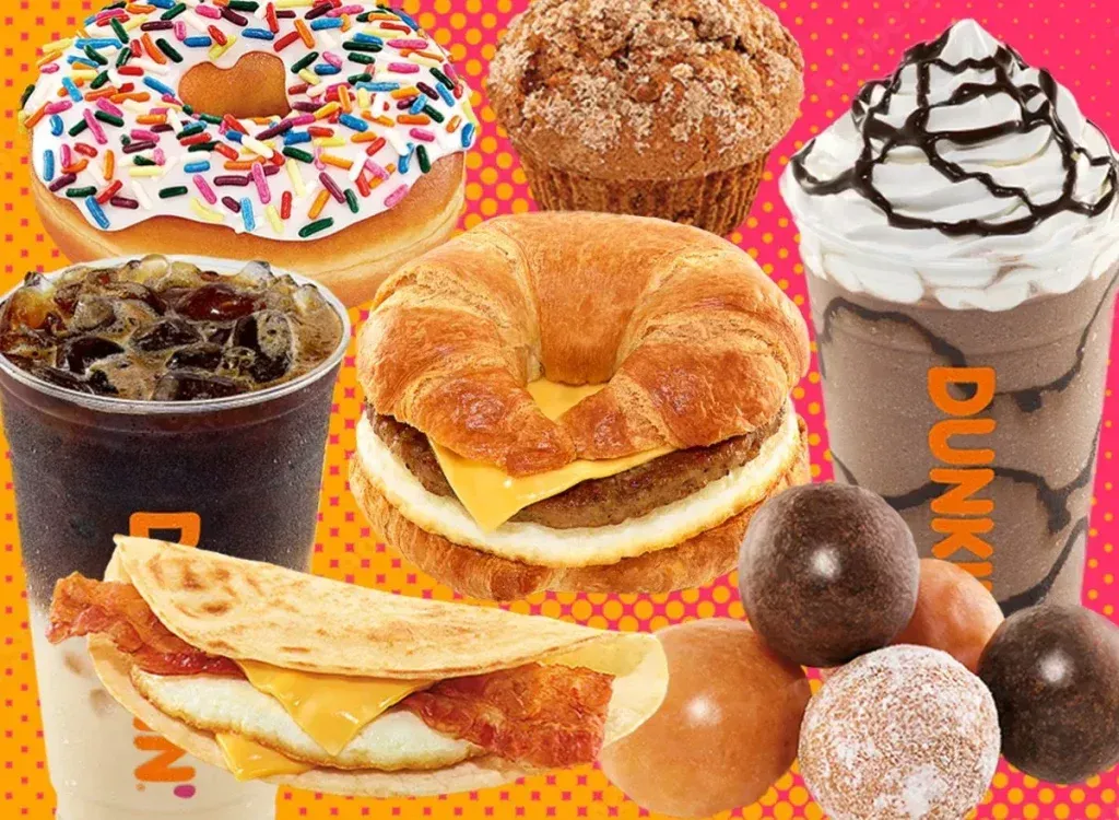 Dunkin Donuts Speisekarte