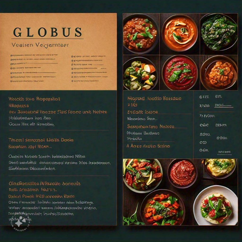 Globus Restaurant Speisekarte
