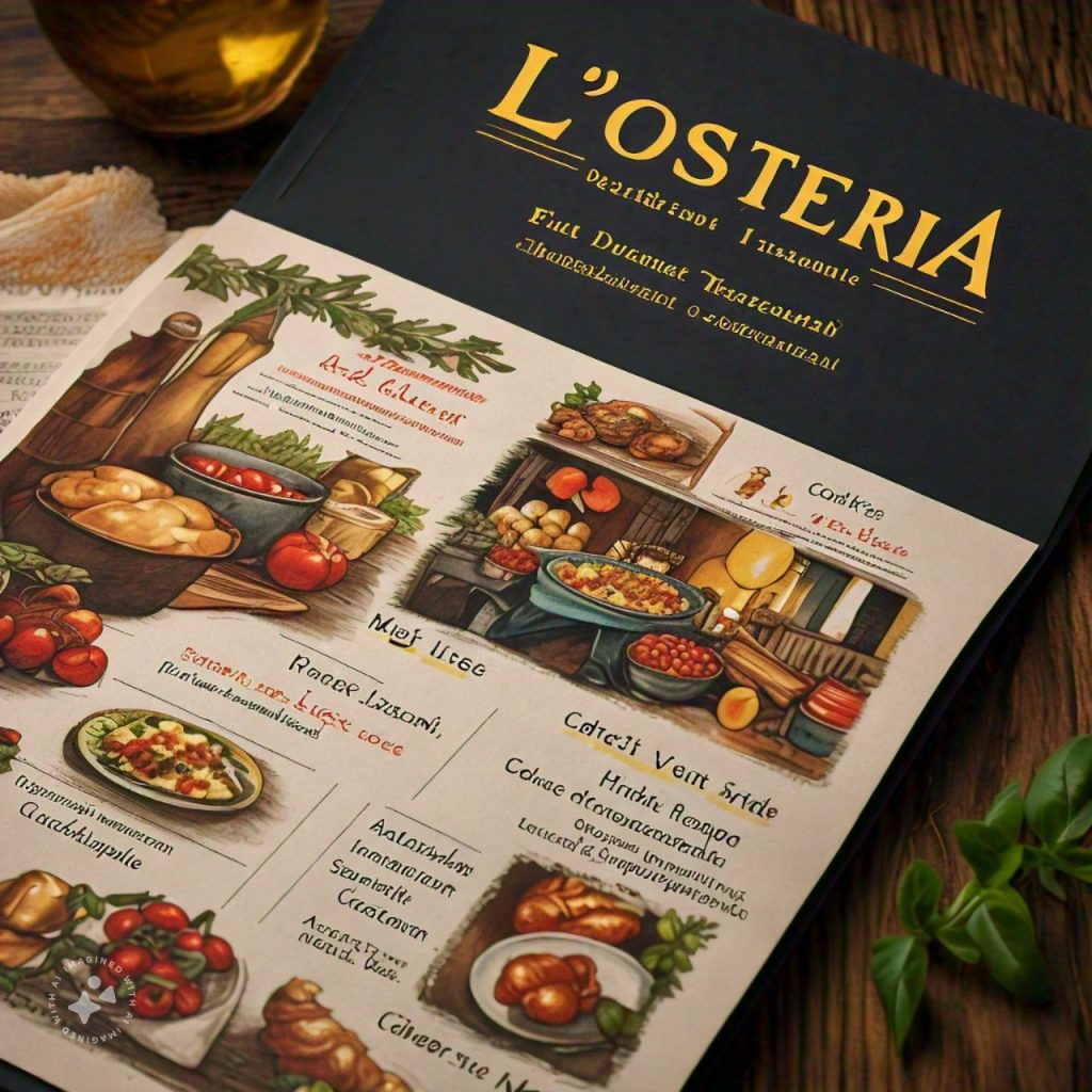 L’Osteria Speisekarte